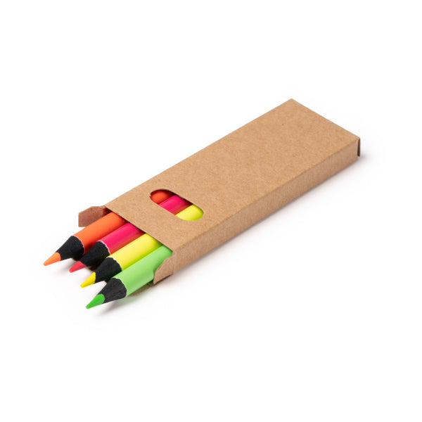 Set de creioane fluorescente ATM MARGA – 1763, imagine 1