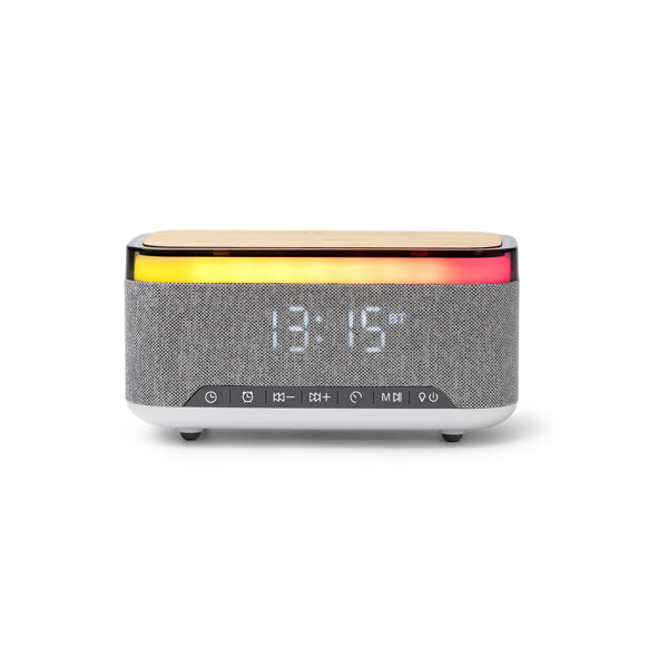Boxă wireless cu ceas și încărcător ATM MORNIX – 1845 pentru personalizare