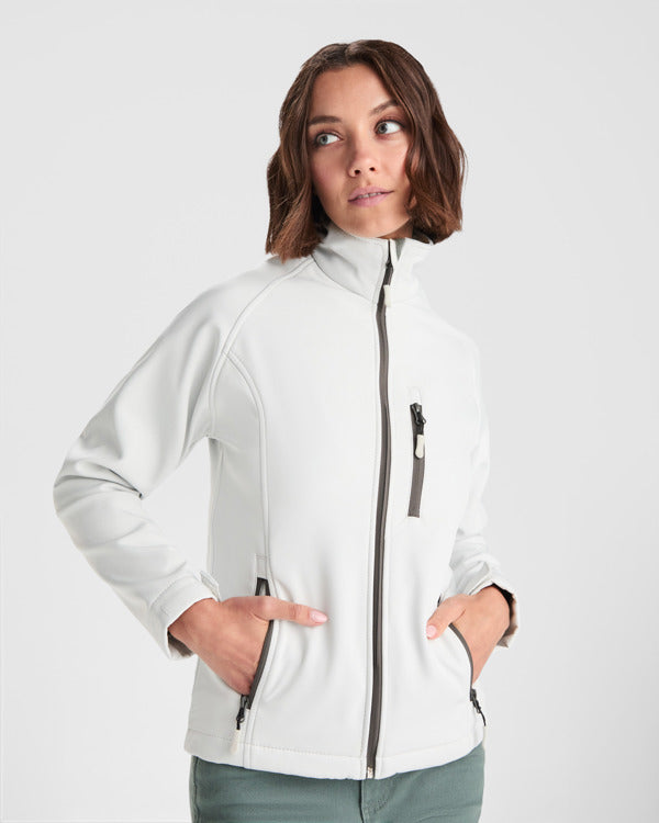 Jachetă softshell ATM ANTARTIDA WOMAN – 6433 pentru personalizare