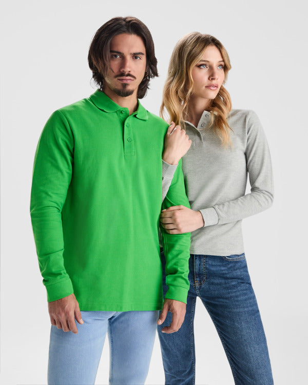 Tricou polo ATM ESTRELLA WOMAN L/S – 6636 pentru personalizare