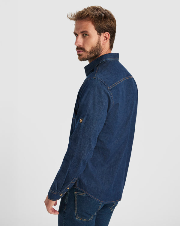 Cămașă ATM LUJAN – Blue jeans [143]