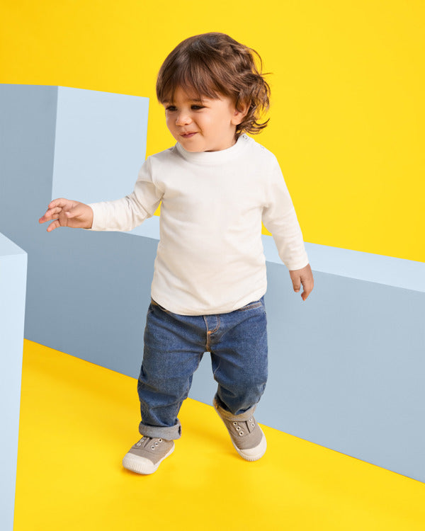 Tricou ATM BABY L/S – Alb [01]