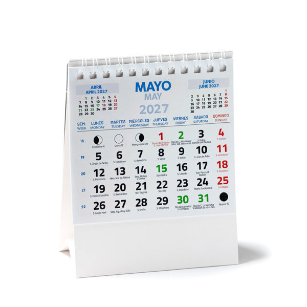 Calendar de birou 2027 ATM DEAN – 8065 pentru personalizare
