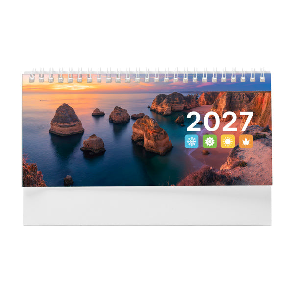 Calendar de birou 2027 ATM FLINT – 8066 pentru personalizare