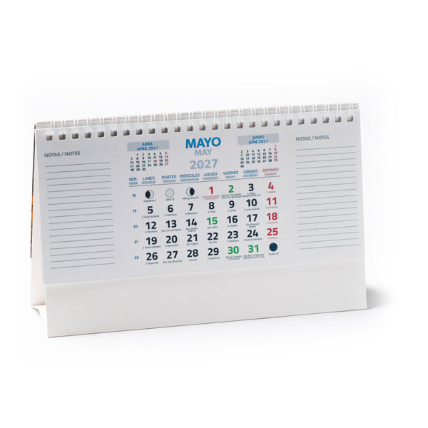Calendar de birou 2027 ATM FLINT – 8066 pentru personalizare