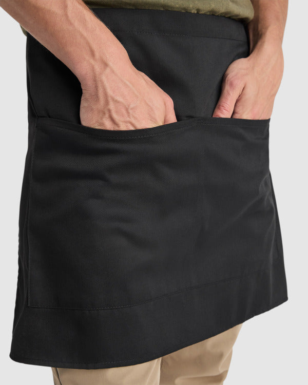 Șorț scurt ATM CLASSIC – 9123 pentru personalizare – negru