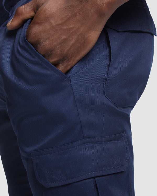 Pantaloni de înaltă vizibilitate ATM NAOS – Plumb/galben fluor [23221]