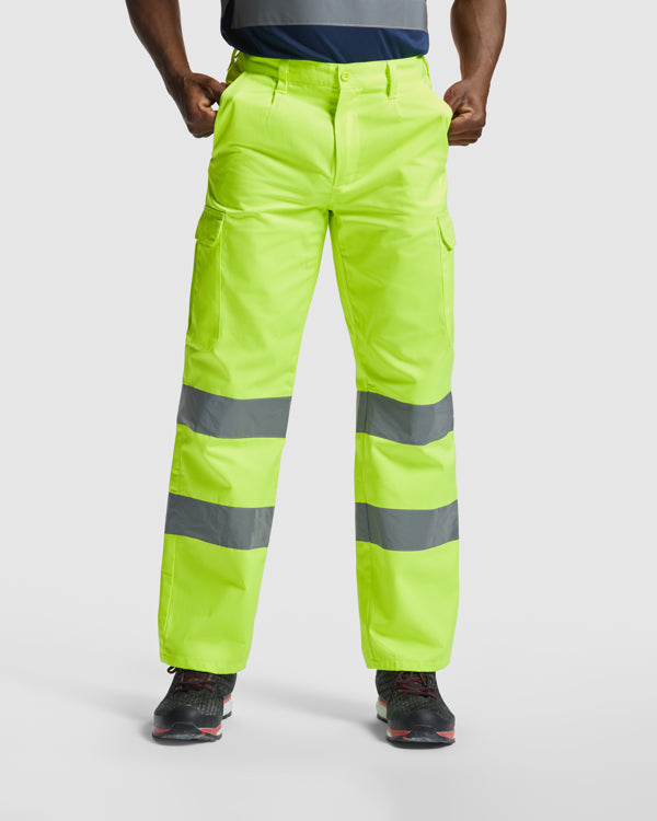 Pantaloni de înaltă vizibilitate ATM ALFA – Galben fluor [221]