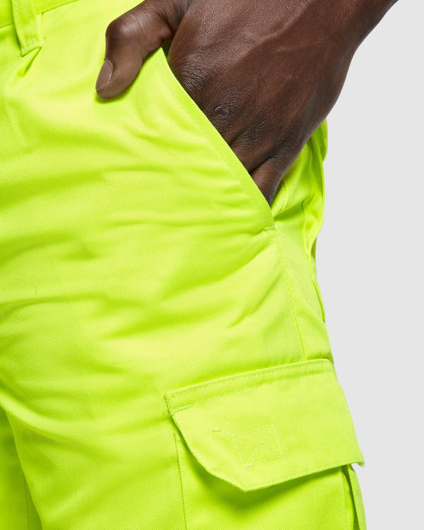Pantaloni de înaltă vizibilitate ATM ALFA – Galben fluor [221]