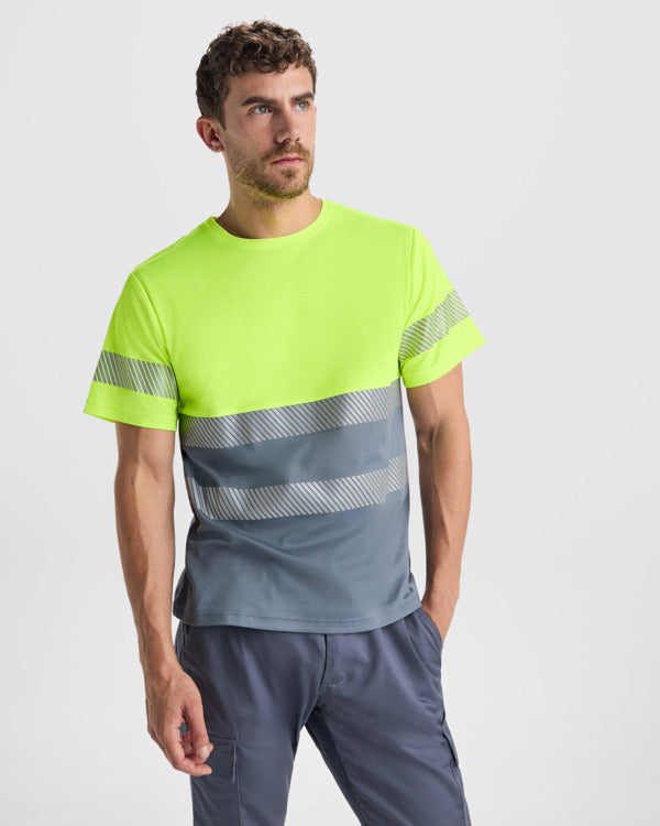 Tricou de înaltă vizibilitate ATM TAURI – Galben fluor [221]