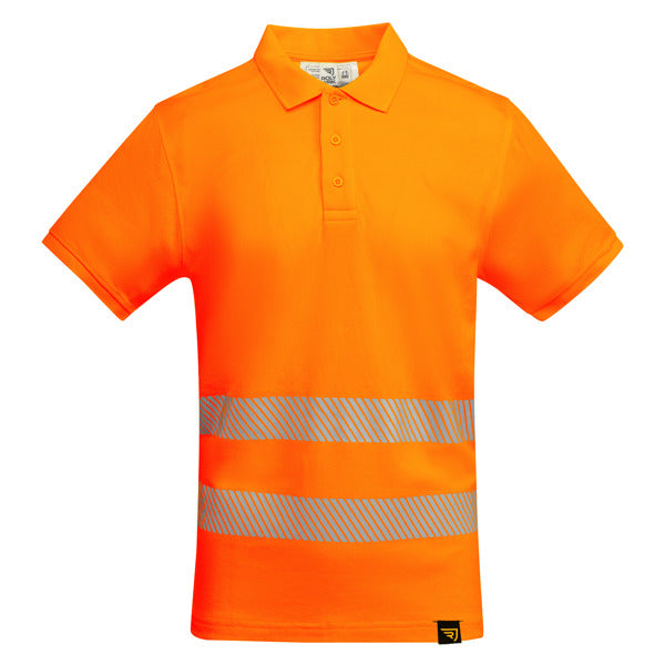 Tricou polo de înaltă vizibilitate ATM ATRIO – Portocaliu fluor [223]