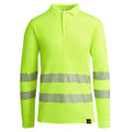 Tricou polo de înaltă vizibilitate ATM ATRIO LS – Galben fluor [221]