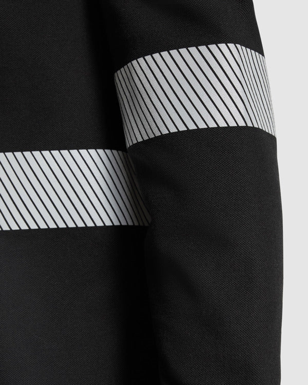 Tricou polo de înaltă vizibilitate ATM FORAN L/S – Negru [02]