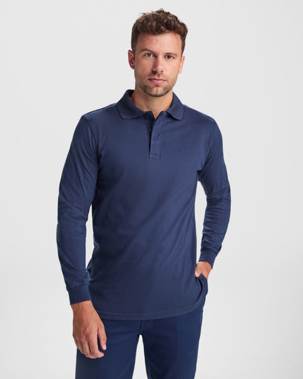 Tricou polo ignifug ATM SANTANA – Bleumarin [55]