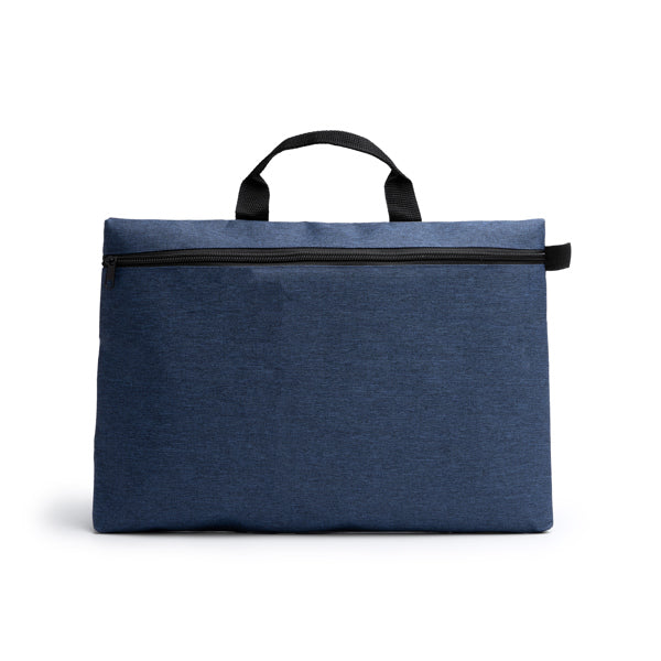 Geantă pentru documente ATM DRAPER – 1507 pentru personalizare – Denim melanj