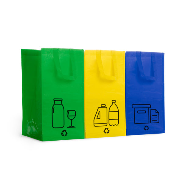 Set saci pentru colectare selectivă ATM VOLGA – 7147 pentru personalizare – fotografie produs