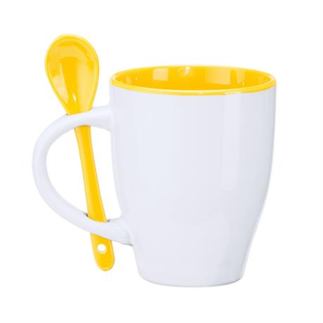 Cană cu linguriță 350 ml ATM AKEBIA – 4008, imagine 8