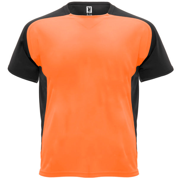 Tricou ATM BUGATTI – 6399 – Portocaliu fluorescent/Negru [22302]