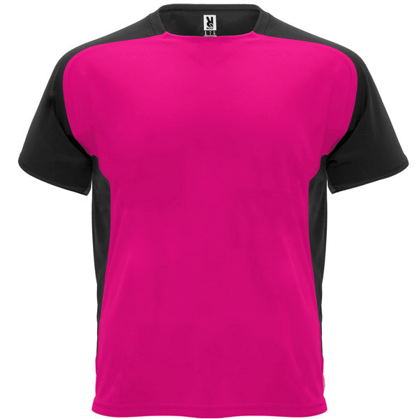 Tricou ATM BUGATTI – 6399 – Fucsia/Negru [4002]