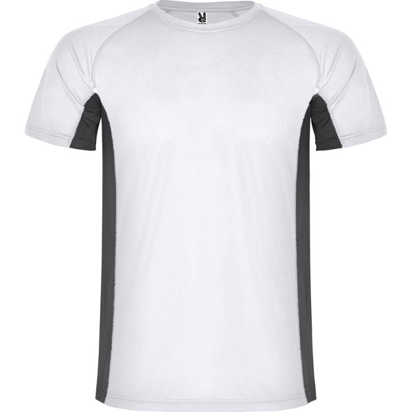 Tricou ATM SHANGHAI – 6595 – Alb/Plumb Închis [0146]
