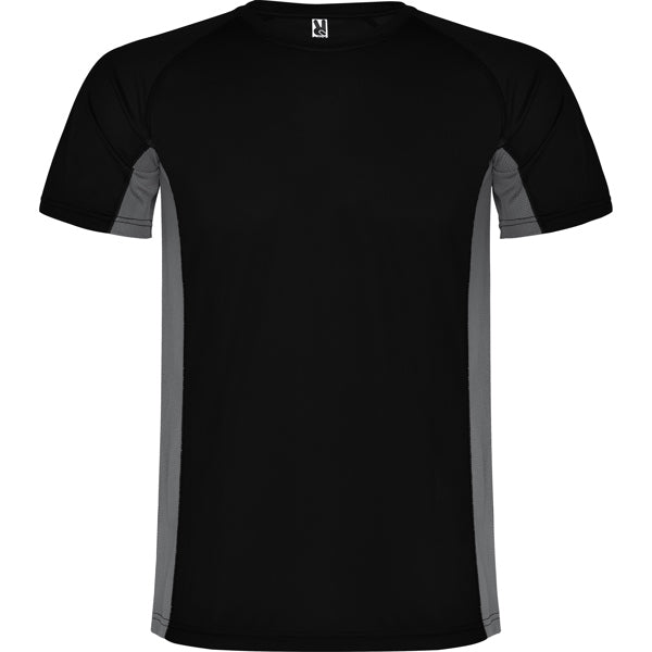 Tricou ATM SHANGHAI – 6595 – Negru/Plumb Închis [0246]
