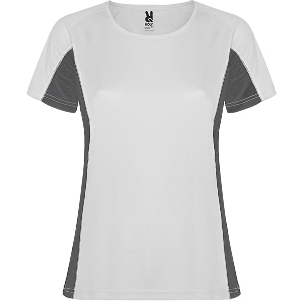 Tricou ATM SHANGHAI WOMAN – 6648 – Alb/Plumb Închis [0146]