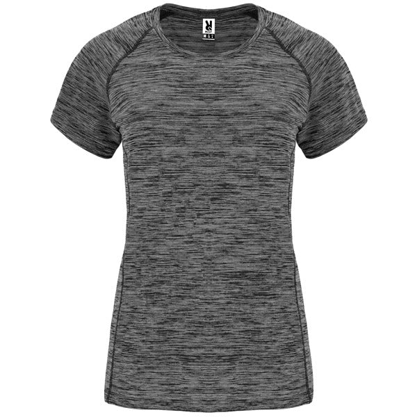 Tricou ATM AUSTIN WOMAN – 6649 – Negru Melanj [243]