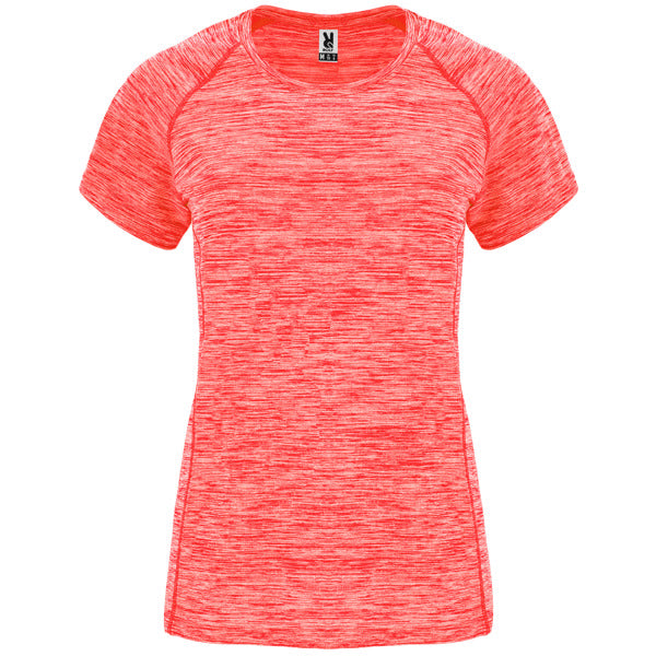 Tricou ATM AUSTIN WOMAN – 6649 – Coral Fluo Melanj [244]