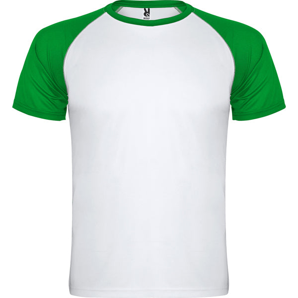 Tricou ATM INDIANAPOLIS – 6650 – Alb/Verde ferigă [01226]