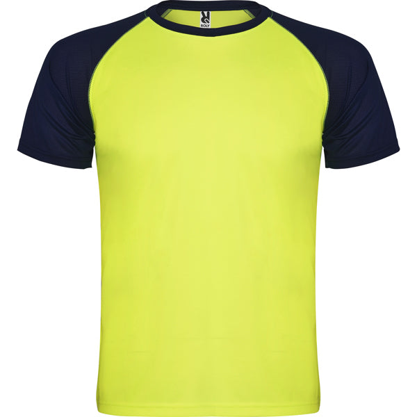 Tricou ATM INDIANAPOLIS – 6650 – Galben Fluor/Bleumarin [22155]