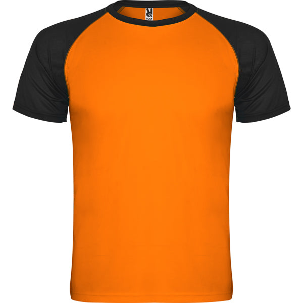Tricou ATM INDIANAPOLIS – 6650 – Portocaliu fluorescent/Negru [22302]