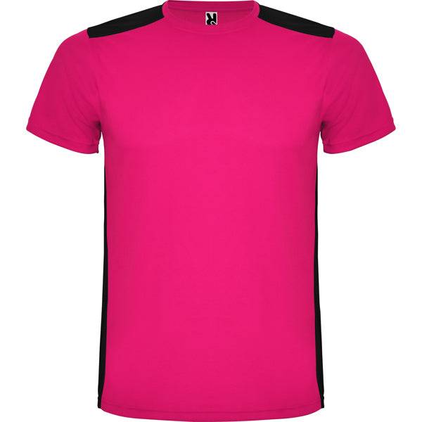 Tricou ATM DETROIT – 6652 – Fucsia/Negru [4002]