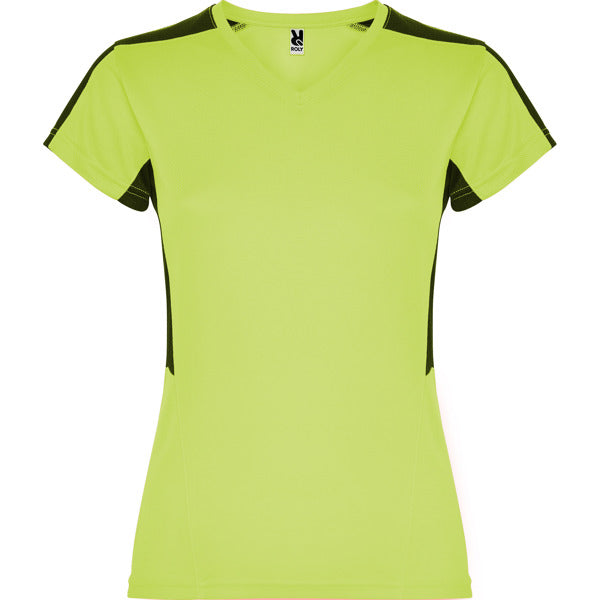 Tricou ATM SUZUKA – 6657 – Lime Punch/Negru [23502]