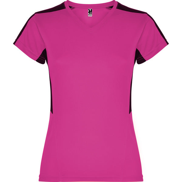 Tricou ATM SUZUKA – 6657 – Fucsia/Negru [4002]