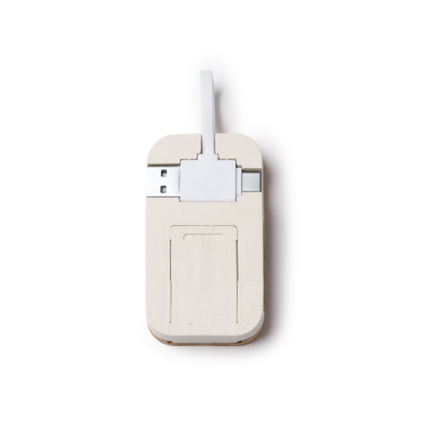 Hub USB din bambus ATM KRUSE – 1050 pentru personalizare – imagine 6