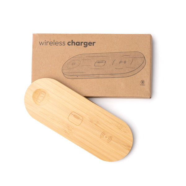 Stație de încărcare wireless 3 în 1 ATM FERGUS – 1524 pentru personalizare – imagine 6
