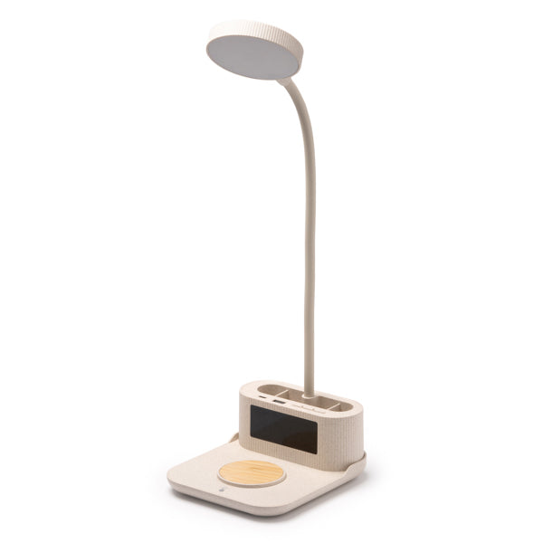 Lampă cu ceas și încărcător wireless ATM PAYTON – 1632 pentru personalizare – imagine 2