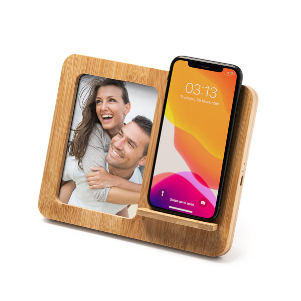 Ramă foto cu încărcător wireless ATM VULCO – 2992 pentru personalizare