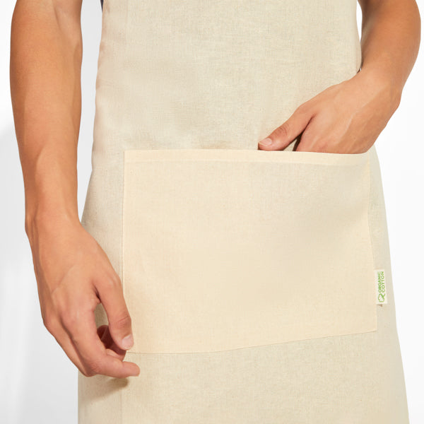 Șorț din bumbac organic ATM OLIVER – 9135 pentru personalizare