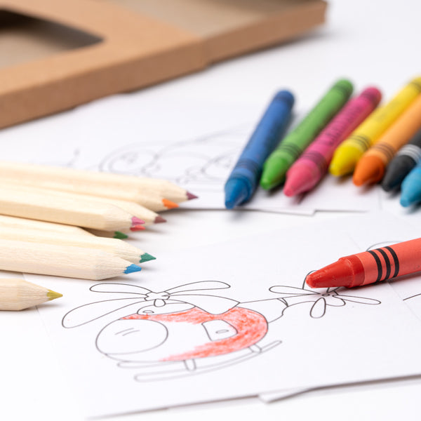 Set de colorat pentru copii ATM PATLEY – 1874 pentru personalizare