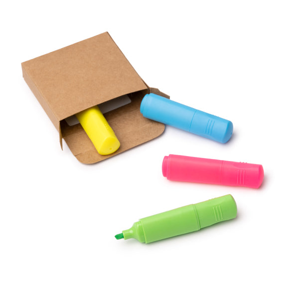 Set de markere pentru subliniere ATM ROTUX – 1900 pentru personalizare