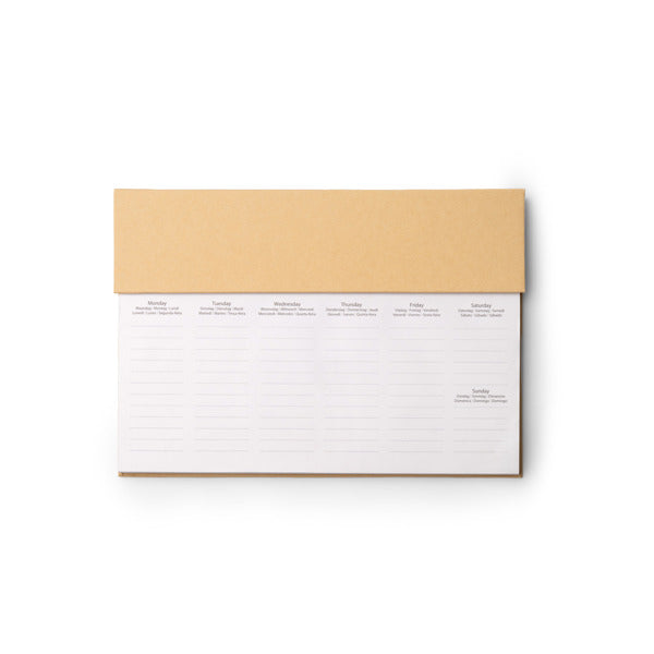 Planificator săptămânal cu set de scris ATM DAIBER – 2061 pentru personalizare