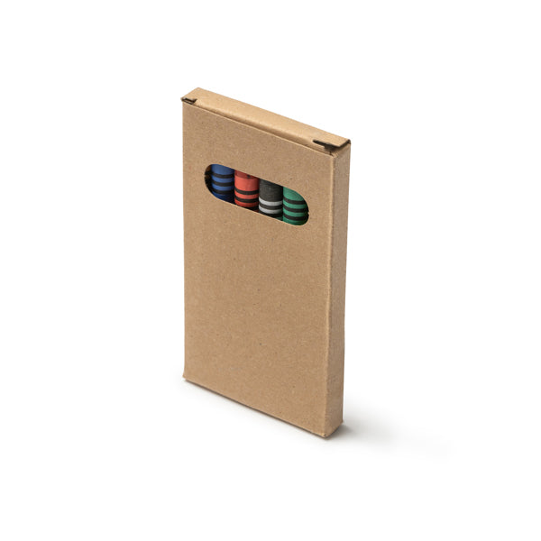 Set de șase creioane de ceară ATM BOREAL – 8000 pentru personalizare