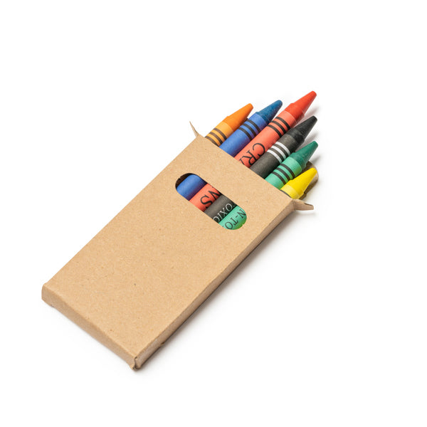 Set de șase creioane de ceară ATM BOREAL – 8000 pentru personalizare