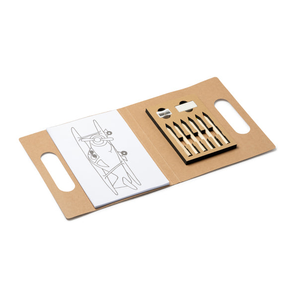 Set de colorat pentru copii ATM RESOL – 8069 pentru personalizare