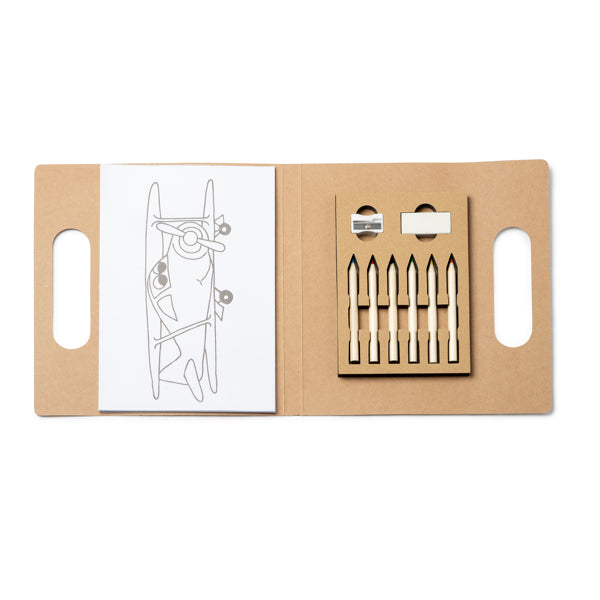 Set de colorat pentru copii ATM RESOL – 8069 pentru personalizare