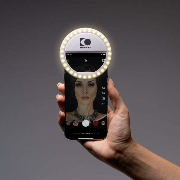 Inel luminos LED pentru smartphone ATM LUMAX – 1179 pentru personalizare