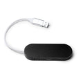 Hub USB din aluminiu reciclat ATM DORIAN – 1202 pentru personalizare