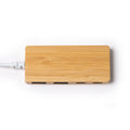 Hub USB din bambus ATM PABLEK – 1263 pentru personalizare
