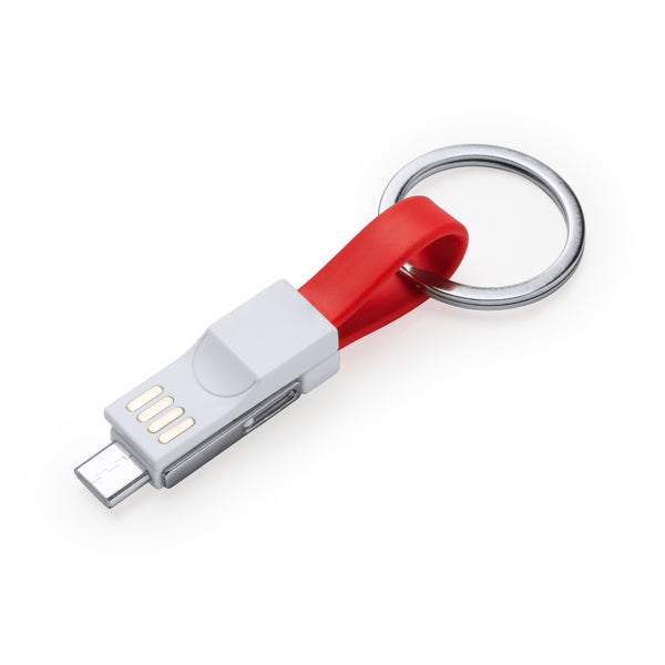 Breloc cu cablu magnetic 3 în 1 ATM CETUS – 3008 pentru personalizare